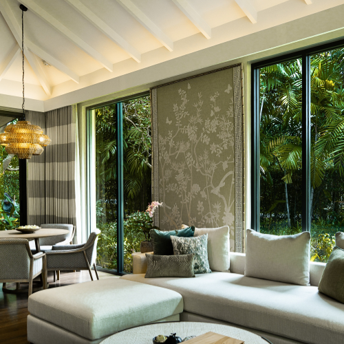 Black White Square Interior Designer Logo