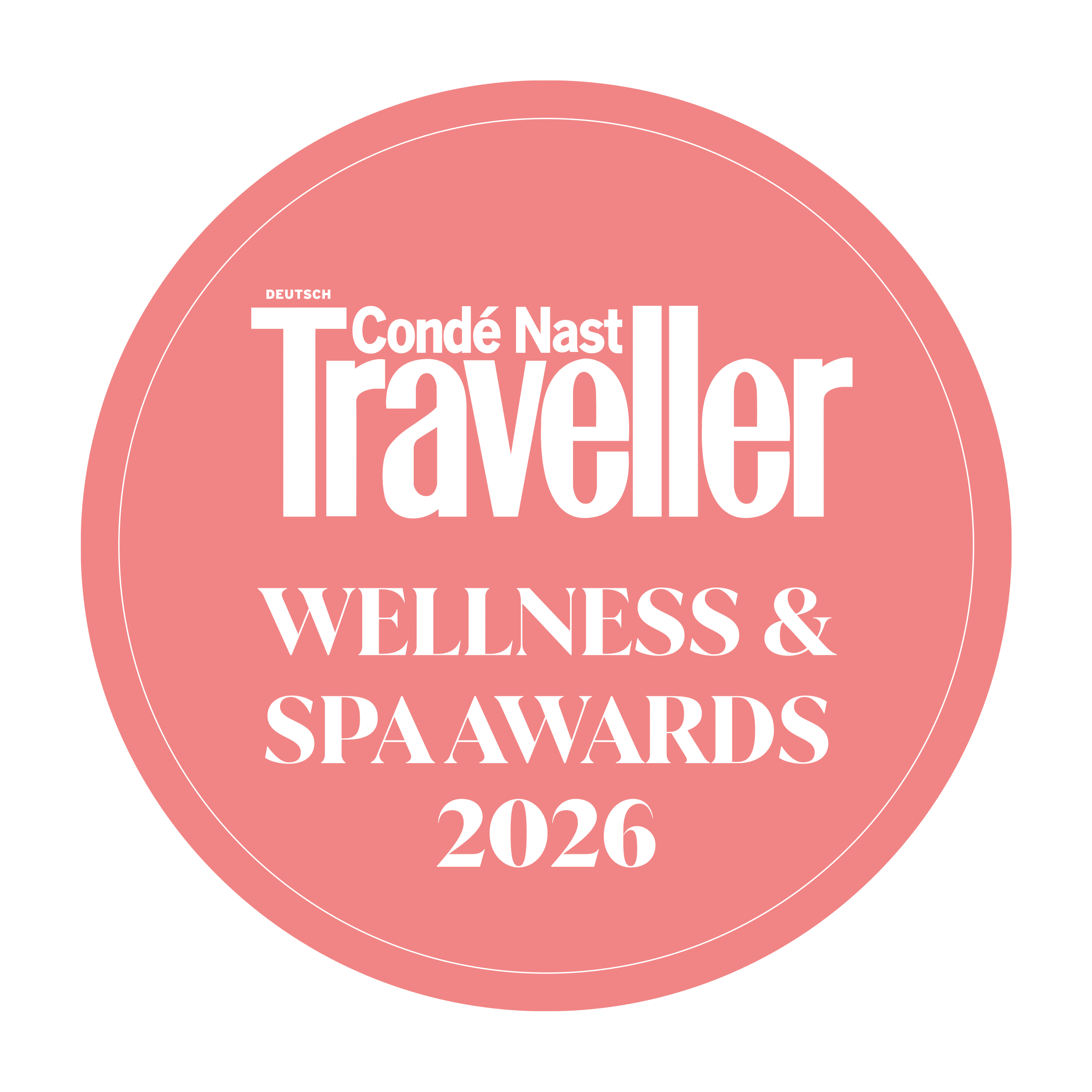 CONDE NAST TRAVELLER WELLNESS&SPA AWARDS 2026
